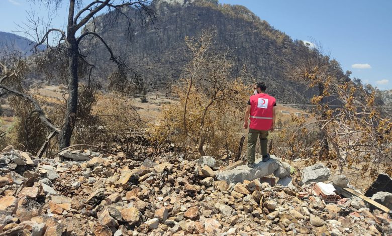 Yangın bölgesinden geldi şimdide sel bölgesine gidiyor