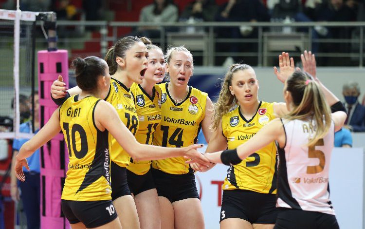 VakıfBank, deplasmanda set vermedi VakıfBank, deplasmanda set vermedi