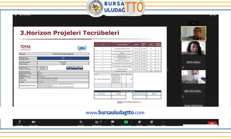 Bursa Uludağ TTO’da tecrübe paylaşımı Bursa Uludağ TTO’da tecrübe paylaşımı