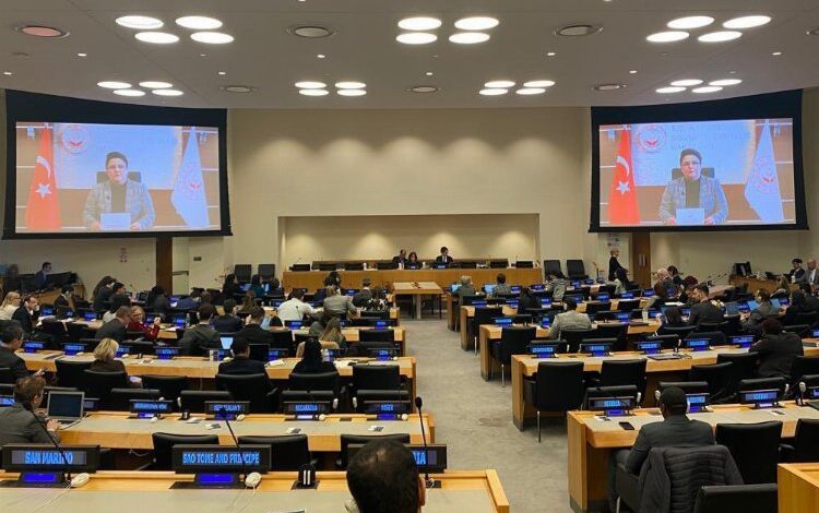 Bakan Yanık, BM Yaşlanma Açık-Uçlu Çalışma Grubu’nda ‘Ülke Beyanı’ sundu