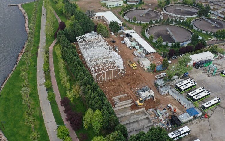 Kocaeli’de 3 müdürlüğün hizmet vereceği binada çalışmalar sürüyor