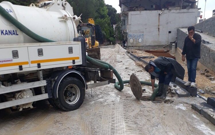 Selendi’yi sel aldı, Büyükşehir ve MASKİ sahada