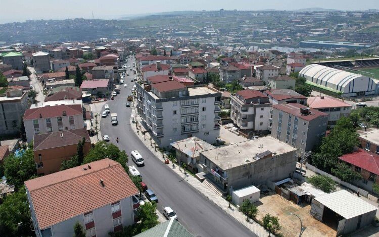 Dilovası İstiklal Caddesi yenilendi Dilovası İstiklal Caddesi yenilendi
