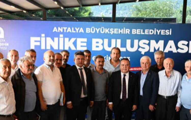 Antalya Büyükşehir’den Finike’ye 282 milyonluk yatırım