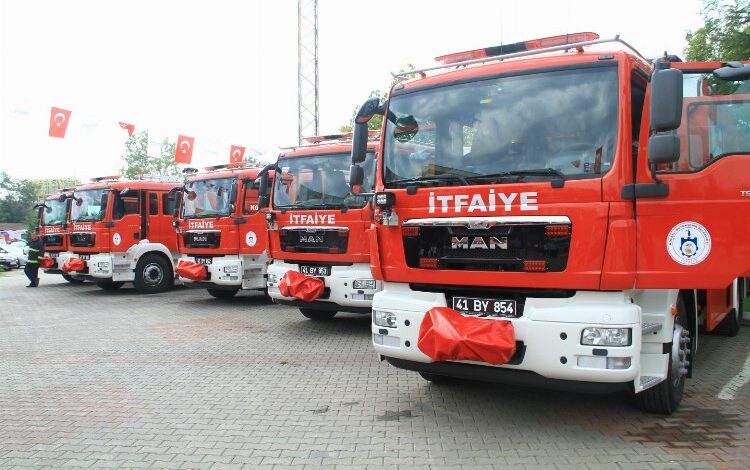 Kocaeil itfaiye filosunu güçlendiriyor Kocaeil itfaiye filosunu güçlendiriyor