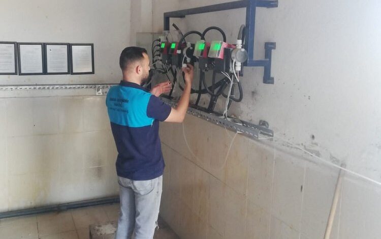 Manisa Karaağaçlı’nın içme suyu arıtma tesisine kontrol