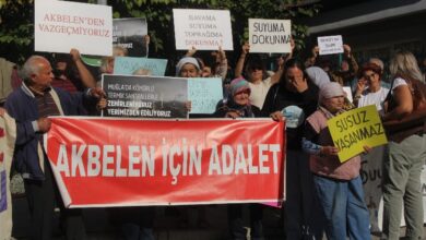 Muğla’da DSİ önünde ‘su hakkı’ talebi