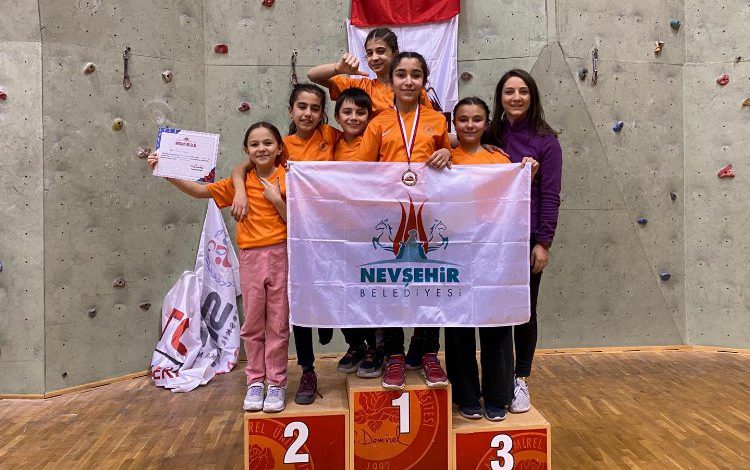 Nevşehirli sporcu Türkiye üçüncüsü oldu