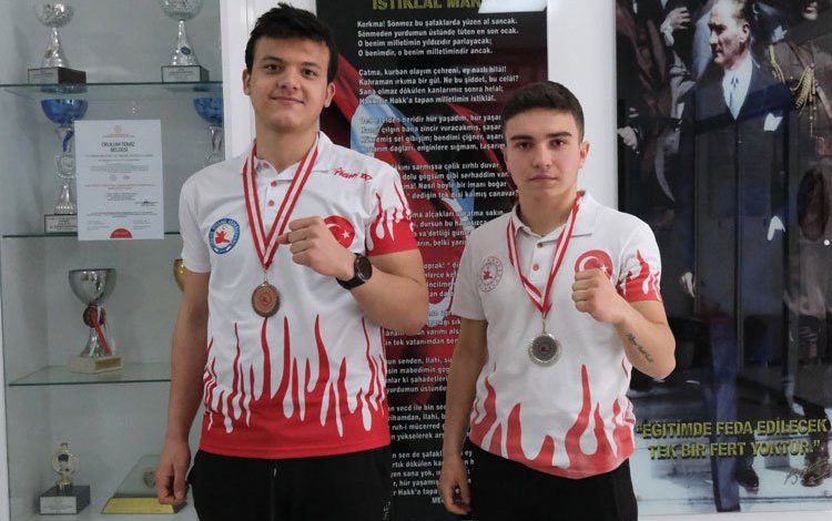 Wushu müsabakasında iki madalya Bursa Yıldırım’ın oldu