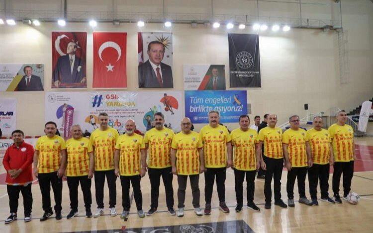 Kayseri Kocasinan’da en ‘özel’ maç