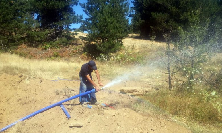 Manisa Demirci’de bir mahallenin daha su sorunu çözüldü Manisa Demirci’de bir mahallenin daha su sorunu çözüldü