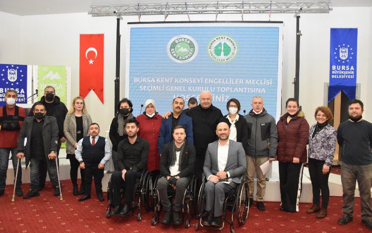 Bursa Kent Konseyi’nde Engelliler ‘Sönmez’le devam