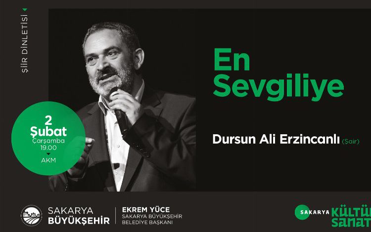 Dursun Ali Erzincanlı Sakaryalılarla buluşuyor