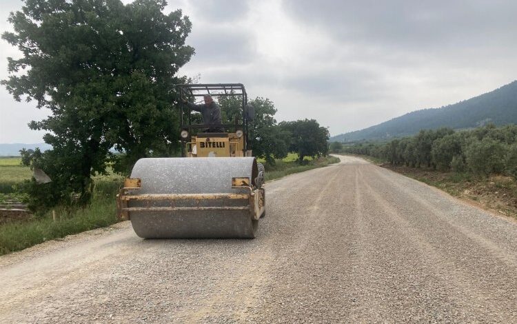 Manisa Büyükşehir asfalt sezonuna güçlü giriyor Manisa Büyükşehir asfalt sezonuna güçlü giriyor