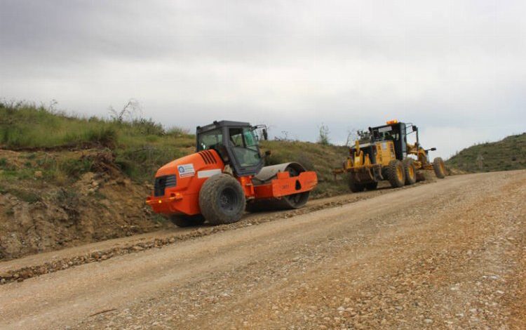 Yaylaalan-Sevinç Grup yolunda hummalı çalışma
