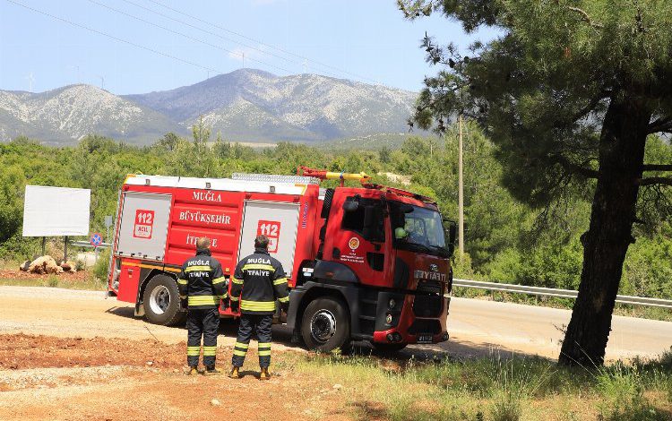 Muğla’da olası yangınlara karşı mobil ekipler görevde