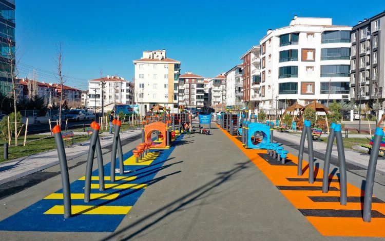 Aksaray’da eğitici oyun parkı