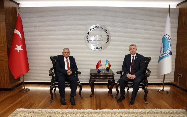 Moldova Büyükelçisi’nden Kayseri’ye ziyaret