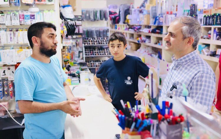 Başkan Çiftçi, Çayırovalı esnaflarla buluştu