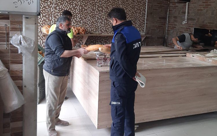 Zabıta ekiplerinden fırınlara denetim Zabıta ekiplerinden fırınlara denetim