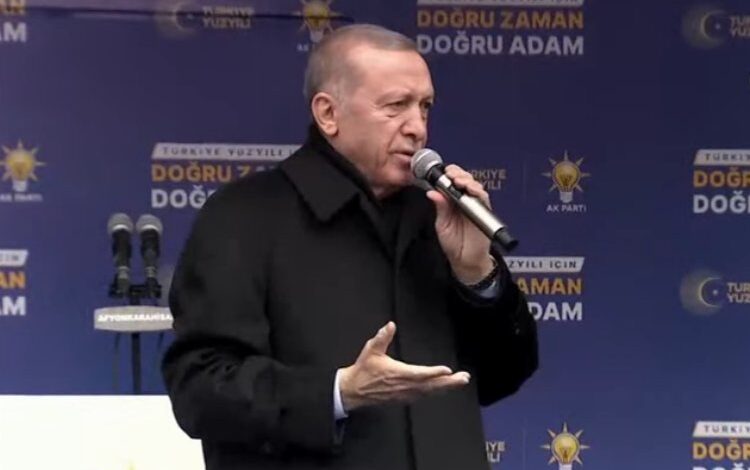 Cumhurbaşkanı Erdoğan’dan ilk miting Afyonkarahisar’da