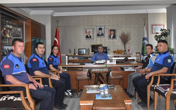 Bigadiç Zabıtası’ndan Başkan Avcu’ya ziyaret