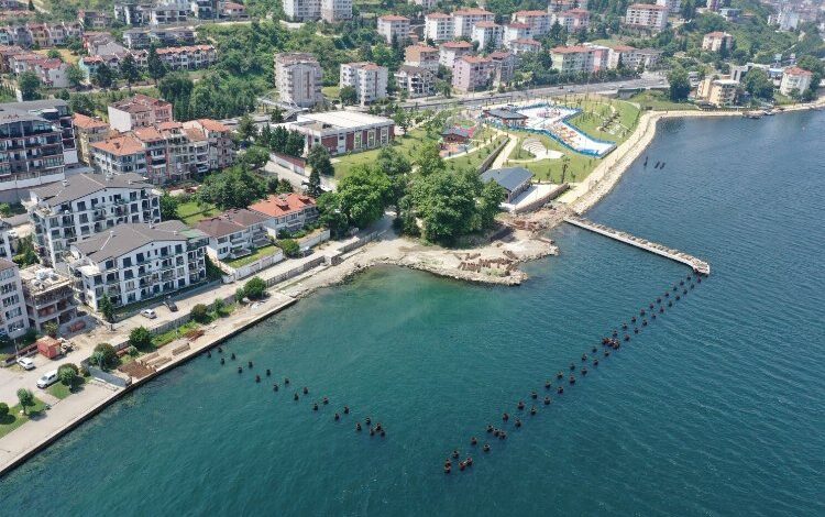 Değirmendere çekek yerinde hummalı çalışma Değirmendere çekek yerinde hummalı çalışma