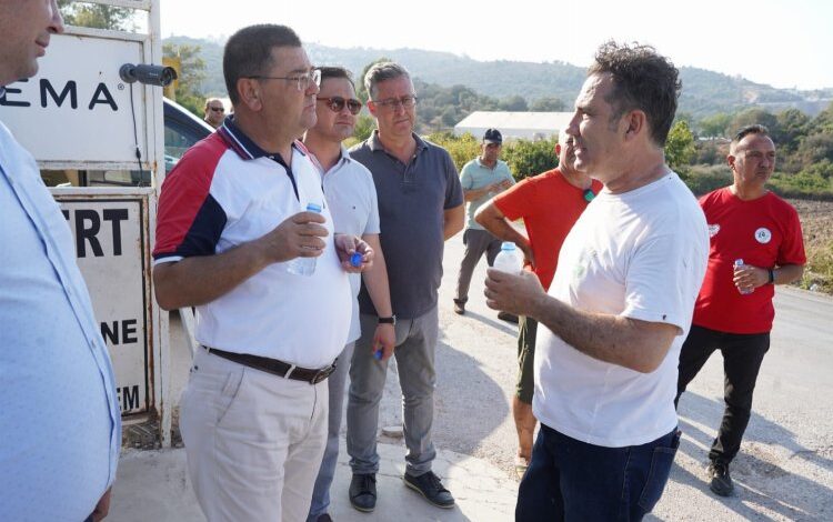 Ferhat Göçer’den Milas’a ‘geçmiş olsun’