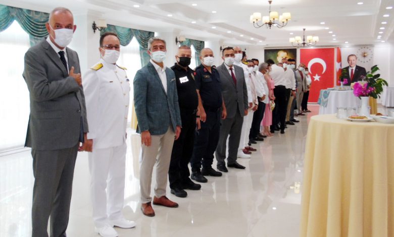 Muğla Marmaris’te protokol bayramlaşması Muğla Marmaris’te protokol bayramlaşması