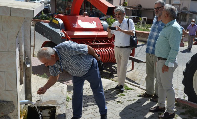 Manisa Demirci’de içme suyu kaynaklarına yakın mercek Manisa Demirci’de içme suyu kaynaklarına yakın mercek