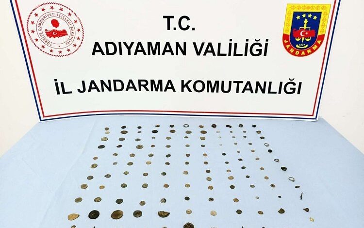 Adıyaman Jandarması’ndan tarihi eser operasyonu Adıyaman Jandarması’ndan tarihi eser operasyonu