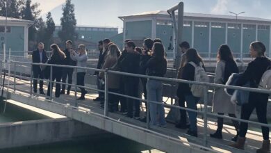 Tıp öğrencilerinden Manisa Merkez Atıksu Arıtma Tesisi’ne gezi