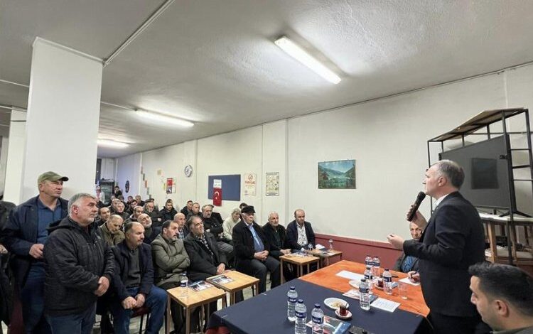 Başkan Taban site sakinleriyle buluşmaya devam ediyor Başkan Taban site sakinleriyle buluşmaya devam ediyor