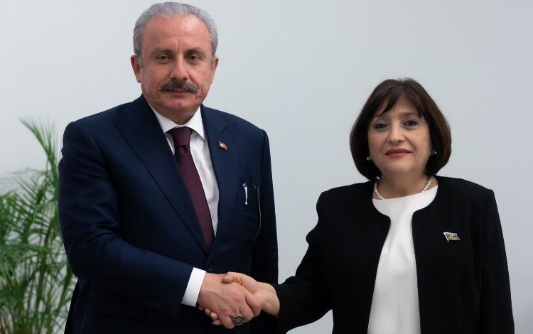 TBMM Başkanı Şentop, Gafarova ile buluştu TBMM Başkanı Şentop, Gafarova ile buluştu