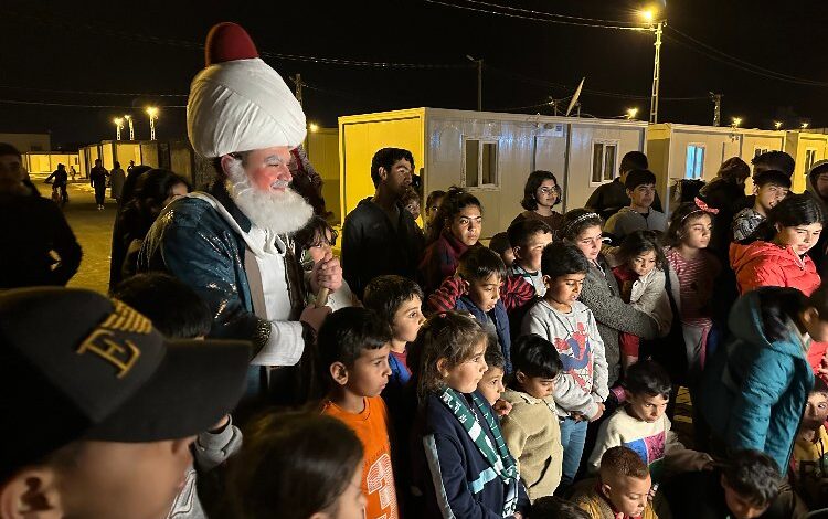 Afetzede çocuklara Selçuklu morali Afetzede çocuklara Selçuklu morali