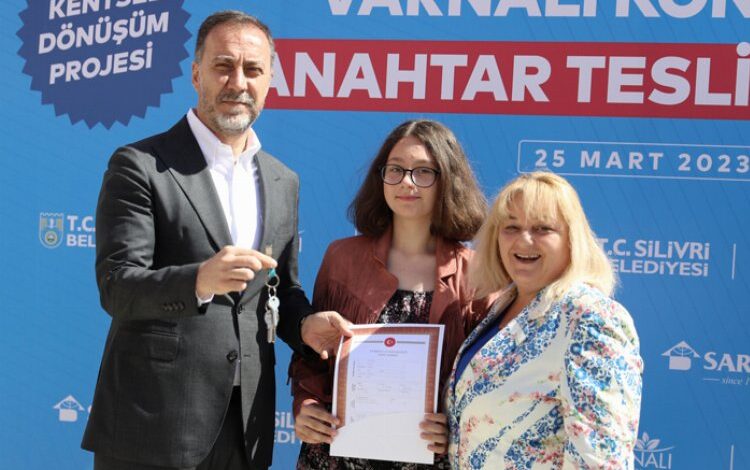 İstanbul Silivri’de kentsel dönüşümde tapu sevinci İstanbul Silivri’de kentsel dönüşümde tapu sevinci
