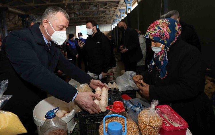 Kocaeli pazar esnafı tarım desteklerinden çok memnun