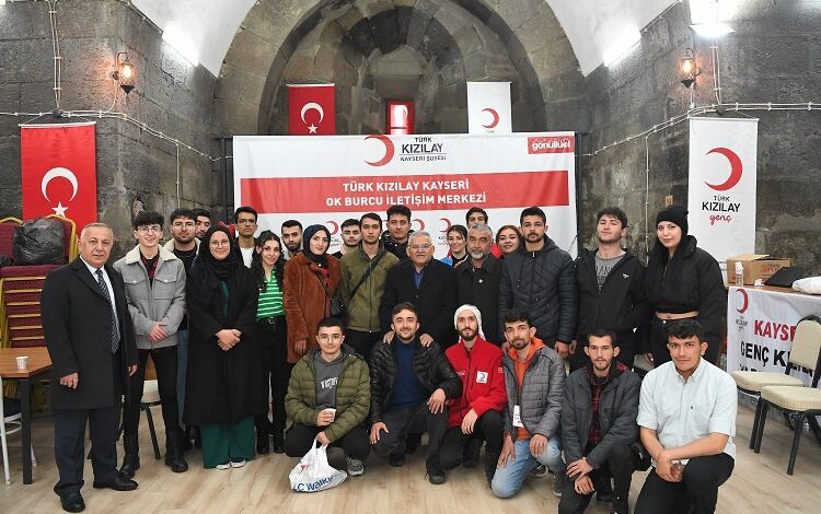 Kızılay Kayseri Ok Burcu Büyükkılıç’ı ağırladı