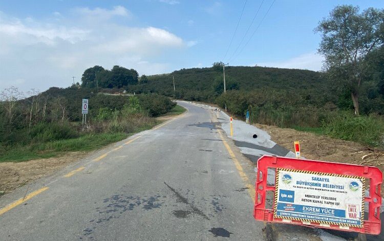 Ferizli’nin 3 mahallesine 5 kilometrelik V kanal Ferizli’nin 3 mahallesine 5 kilometrelik V kanal