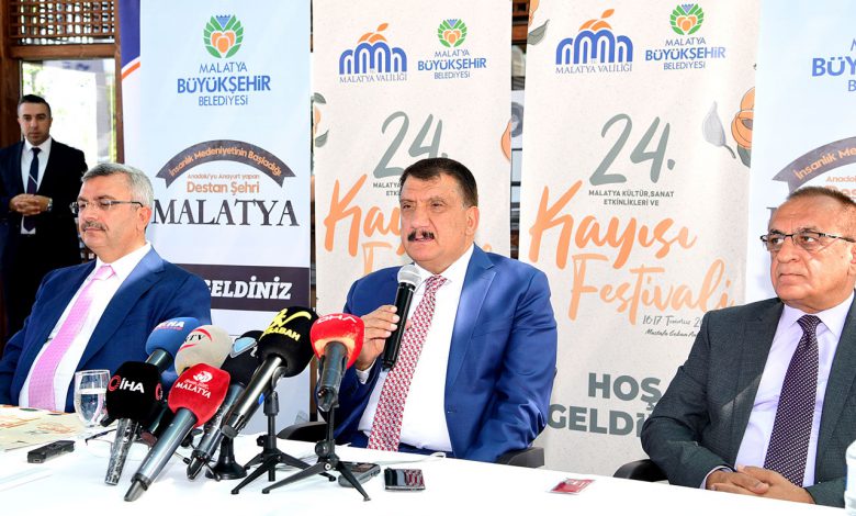 Malatya’da Kayısı Festivali 16 Temmuz’da başlıyor