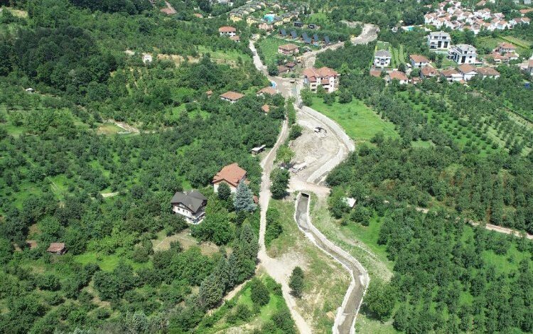 Kartepe Dağ Deresi’ne İSU’dan ıslah