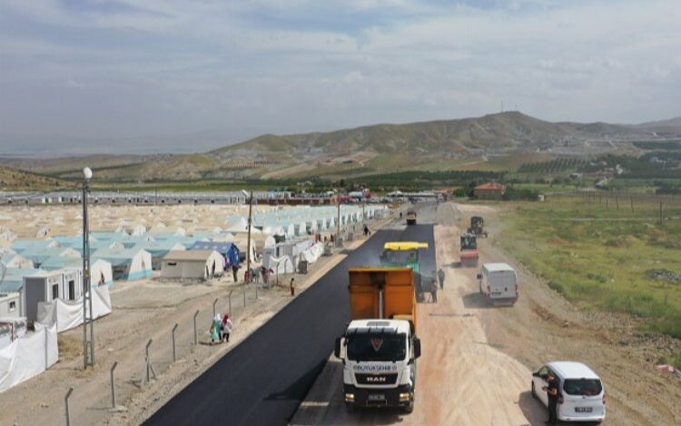 Malatya’da yol çalışmaları hız kesmiyor