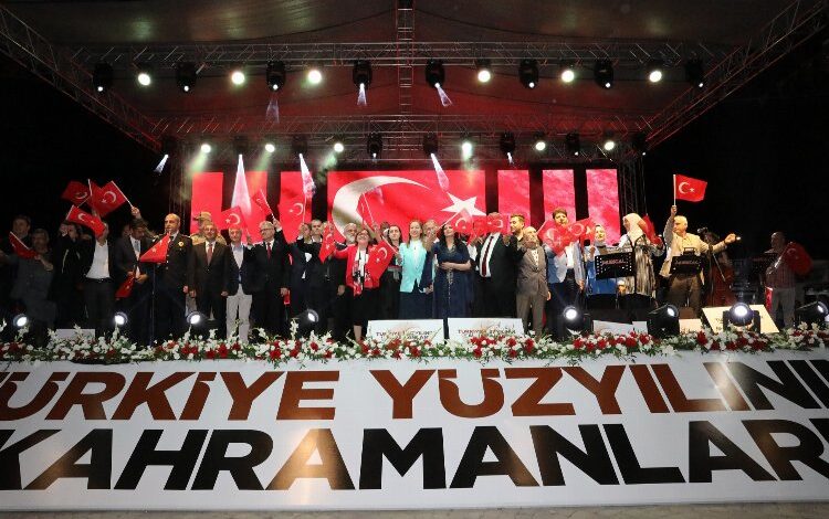 Gazi şehir yine tek yürek oldu Gazi şehir yine tek yürek oldu