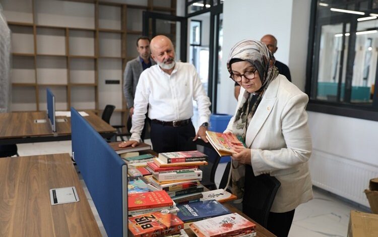 Kayseri Kocasinan’da Sinan Kütüphanesi’ne geri sayım Kayseri Kocasinan’da Sinan Kütüphanesi’ne geri sayım