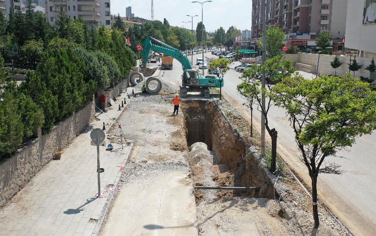 Çayyolu altyapısına neşter