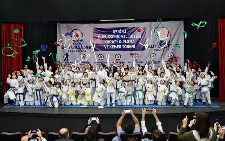 Geleceğin sporcuları Denizli Büyükşehir ile yetişiyor