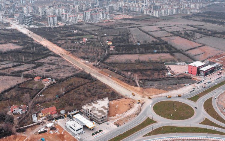 Malatya’da yapılan 35 metrelik yol incelendi