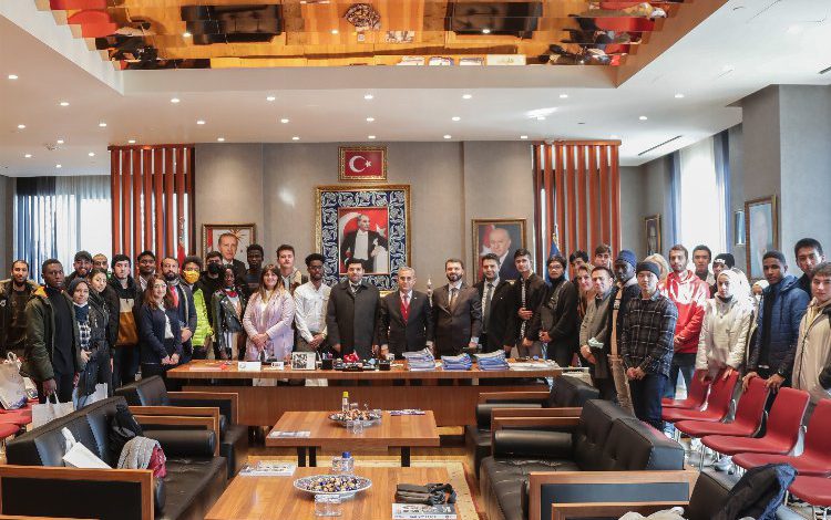 43 farklı ülkeden 43 öğrenci ziyareti 43 farklı ülkeden 43 öğrenci ziyareti