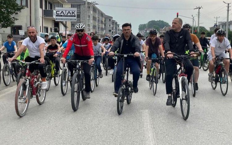 Düzce pedal çevirdi Düzce pedal çevirdi