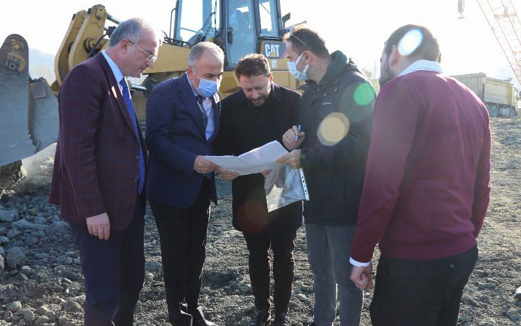 Rize’de devam eden projeler ve çalışmalar incelendi